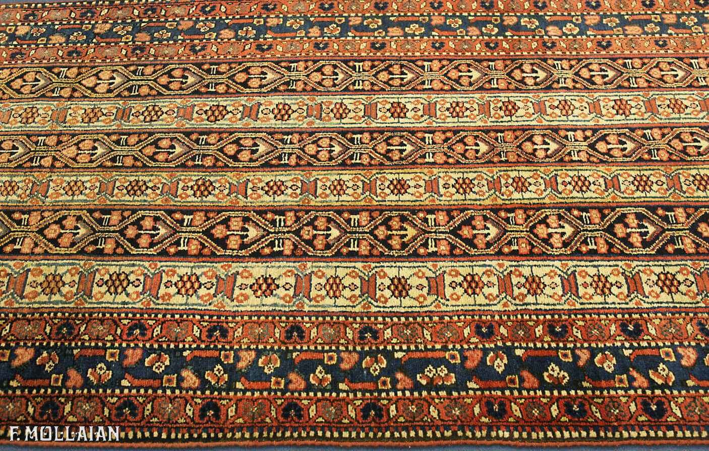 An Antique Persian Bakshaish Runner n°:82905777